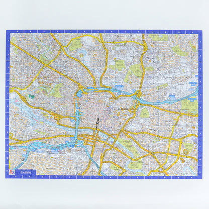 A to Z Map of Glasgow 1000 Piece Jigsaw