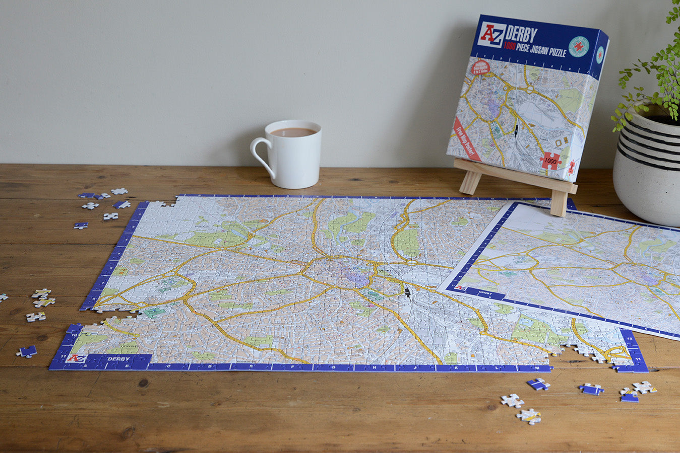 A to Z Map of Derby 1000 Piece Jigsaw