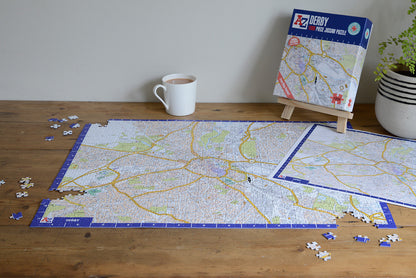 A to Z Map of Derby 1000 Piece Jigsaw