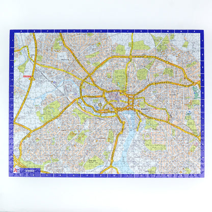 A to Z Map of Ipswich 1000 Piece Jigsaw