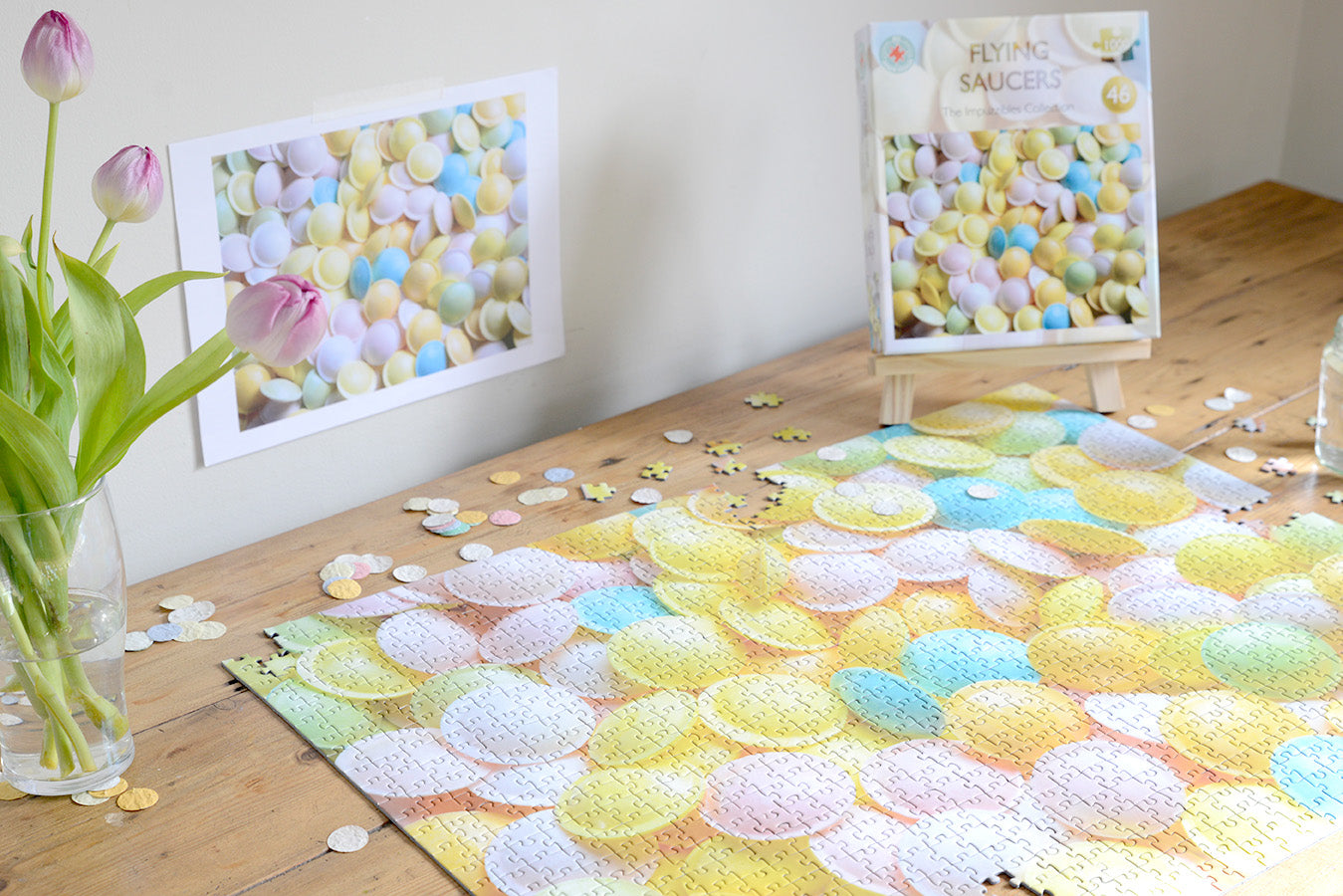 Flying Saucers Impuzzible No.46 - 1000 Piece Jigsaw Puzzle