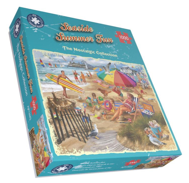 Seaside Summer Fun 1000 Piece Jigsaw Puzzle – All Jigsaw Puzzles