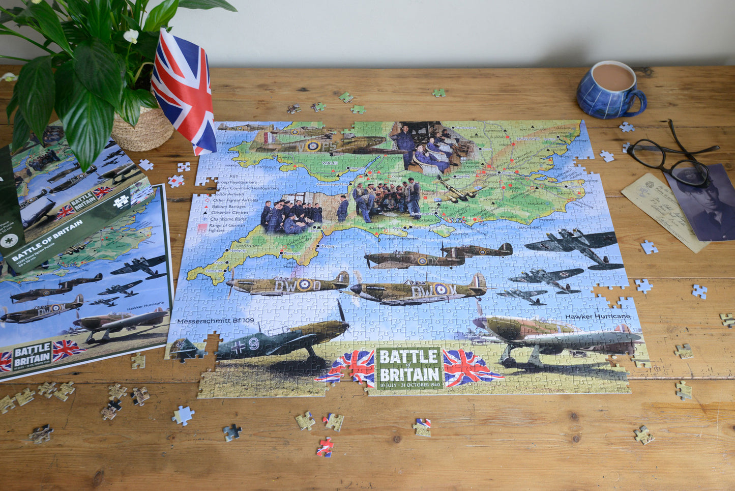 PRE-ORDER Imperial War Museums Battle of Britain 85th Anniversary Jigsaw Puzzle