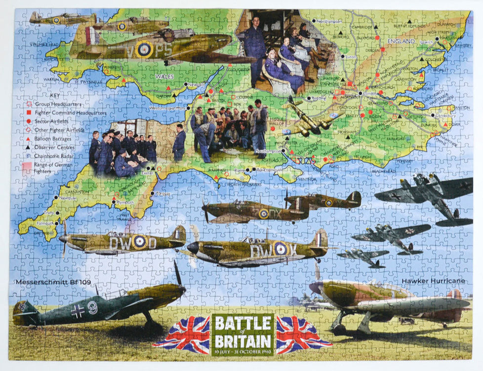PRE-ORDER Imperial War Museums Battle of Britain 85th Anniversary Jigsaw Puzzle