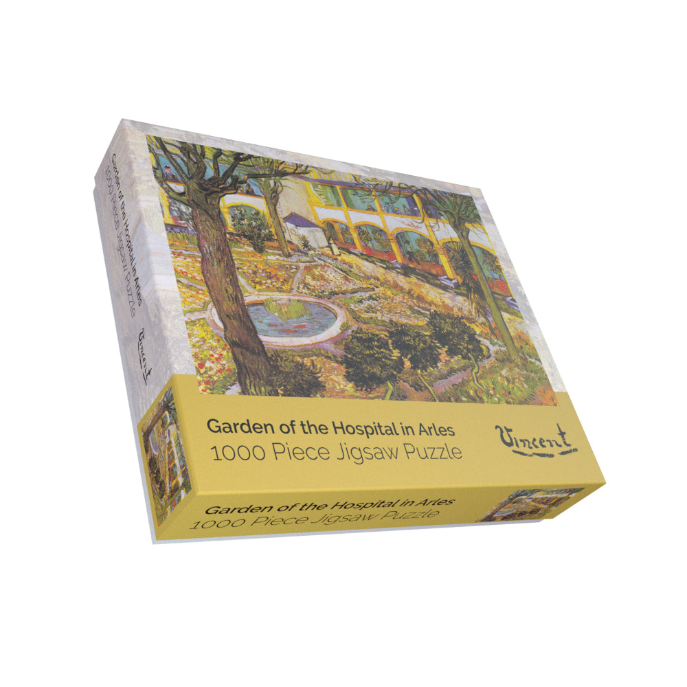 Van Gogh Garden of the Hospital in Arles 1000 Piece Jigsaw