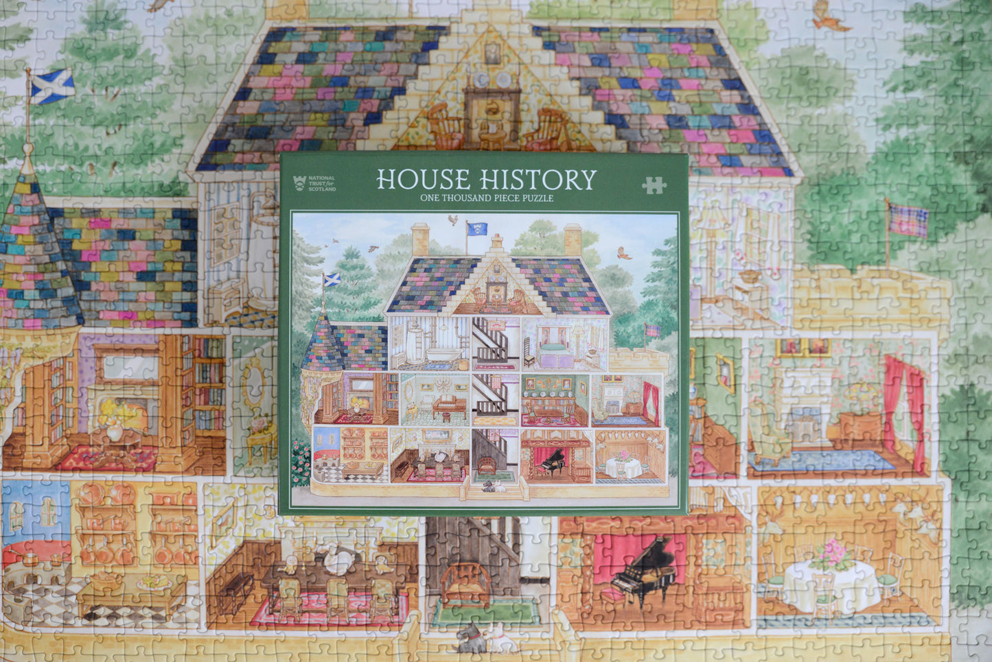PRE-ORDER National Trust for Scotland House History 1000 piece Jigsaw puzzle