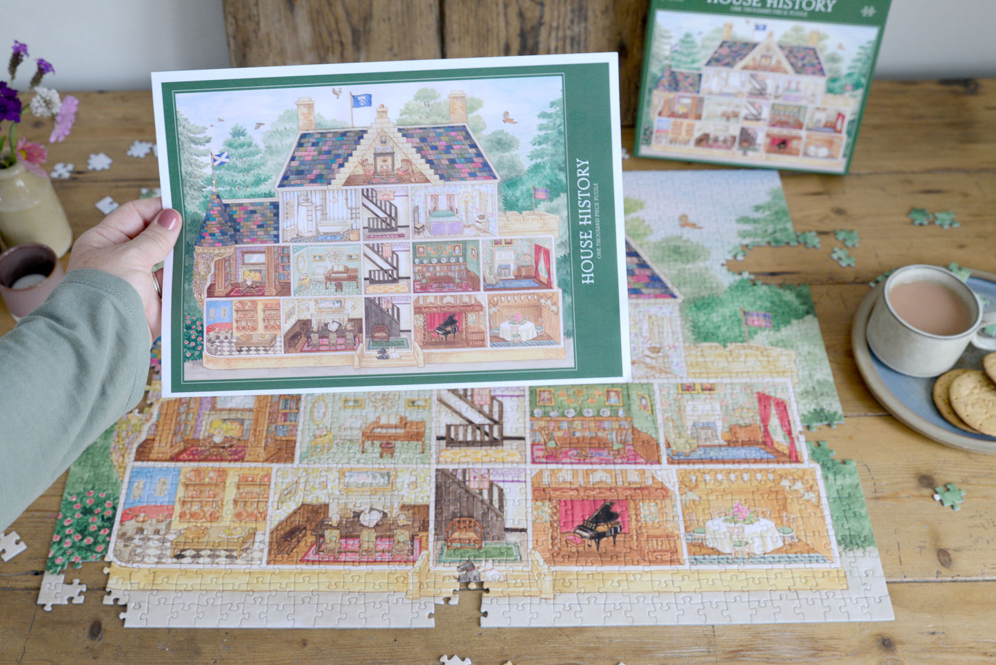 PRE-ORDER National Trust for Scotland House History 1000 piece Jigsaw puzzle