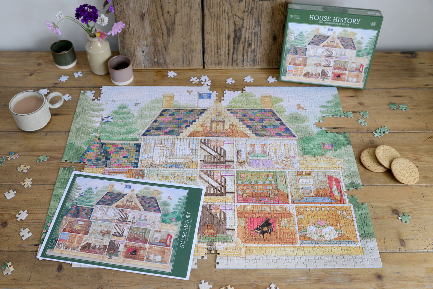 PRE-ORDER National Trust for Scotland House History 1000 piece Jigsaw puzzle