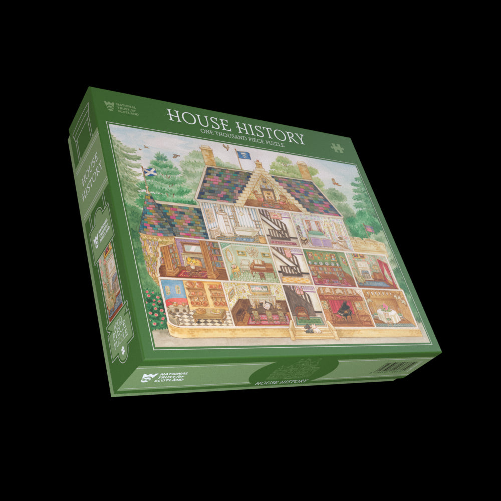 PRE-ORDER National Trust for Scotland House History 1000 piece Jigsaw puzzle
