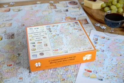 Cheese & Wine 2 x 1000 Piece Jigsaw Puzzle Bundle