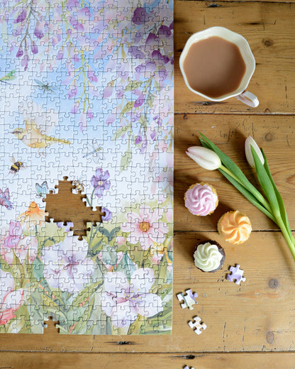 Garden Blooms & Butterflies 1000 Piece Jigsaw Puzzle