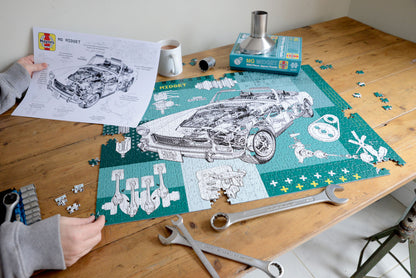 Haynes MG Midget 65th Anniversary 1000 Piece Jigsaw Puzzle