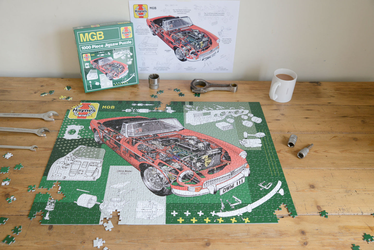 Haynes MGB 1000 Piece Jigsaw Puzzle