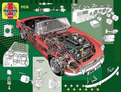 PRE-ORDER Haynes MGB 1000 Piece Jigsaw Puzzle