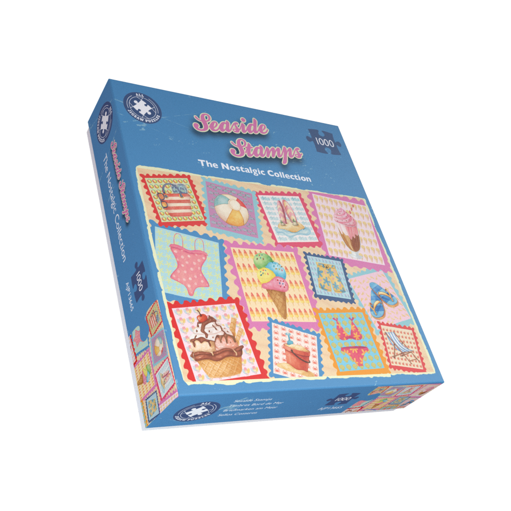 Seaside Stamps 1000 Piece Jigsaw