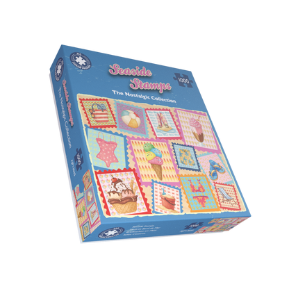 Seaside Stamps 1000 Piece Jigsaw