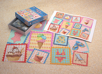 Seaside Stamps 1000 Piece Jigsaw