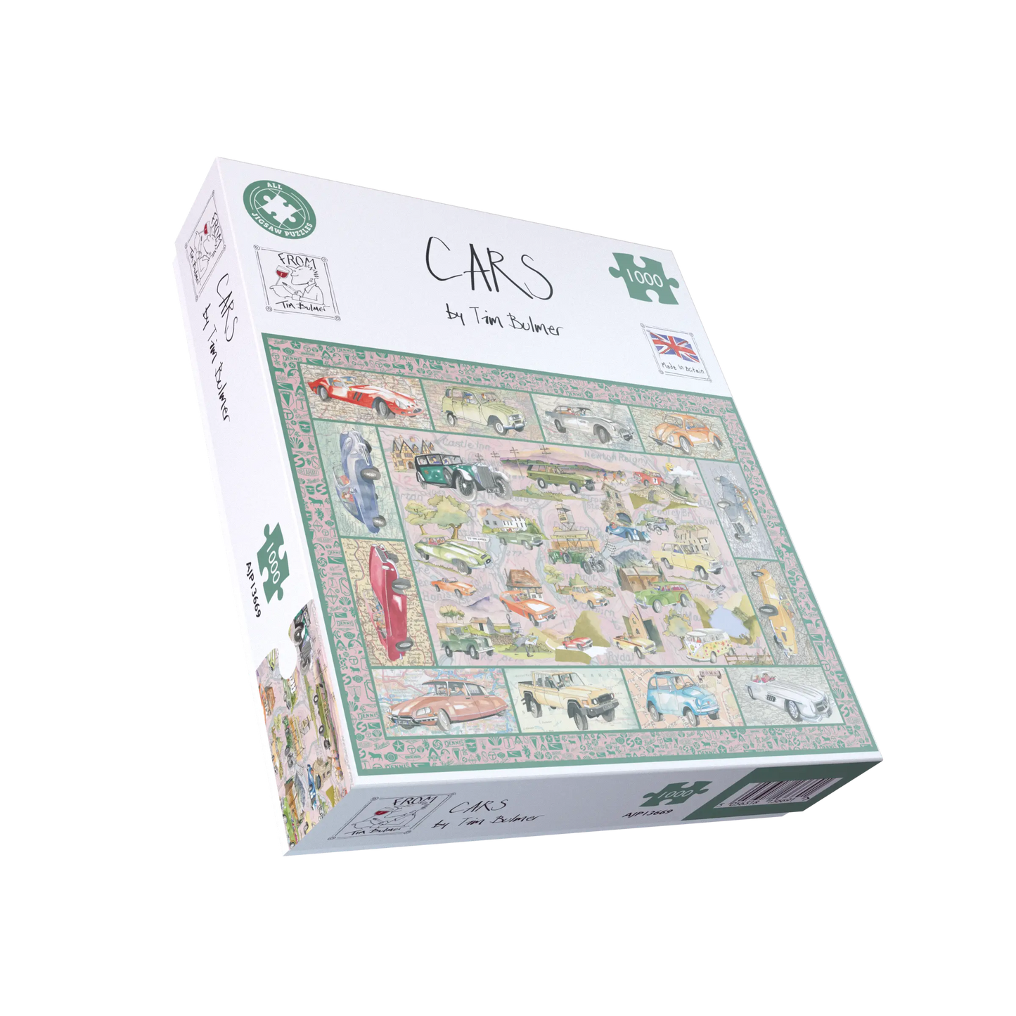 Tim Bulmer - Cars 1000 Piece Jigsaw Puzzle