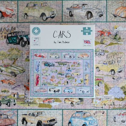 Tim Bulmer - Cars 1000 Piece Jigsaw Puzzle