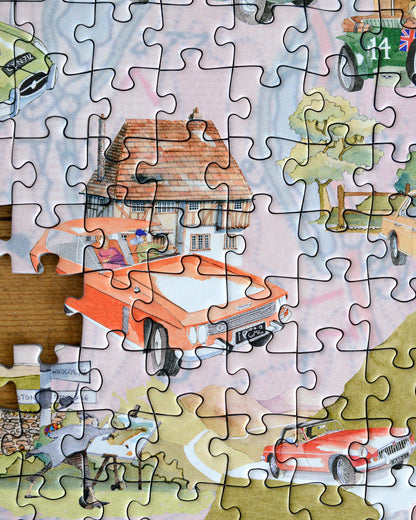 Tim Bulmer - Cars 1000 Piece Jigsaw Puzzle