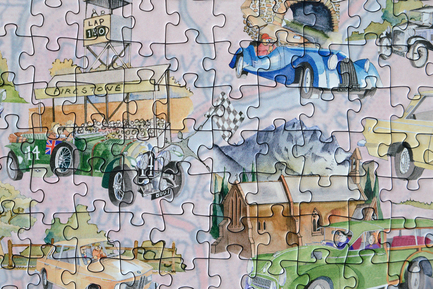 Tim Bulmer - Cars 1000 Piece Jigsaw Puzzle