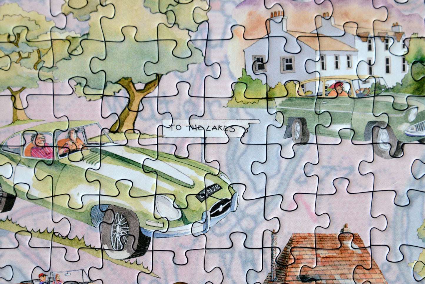 Tim Bulmer - Cars 1000 Piece Jigsaw Puzzle