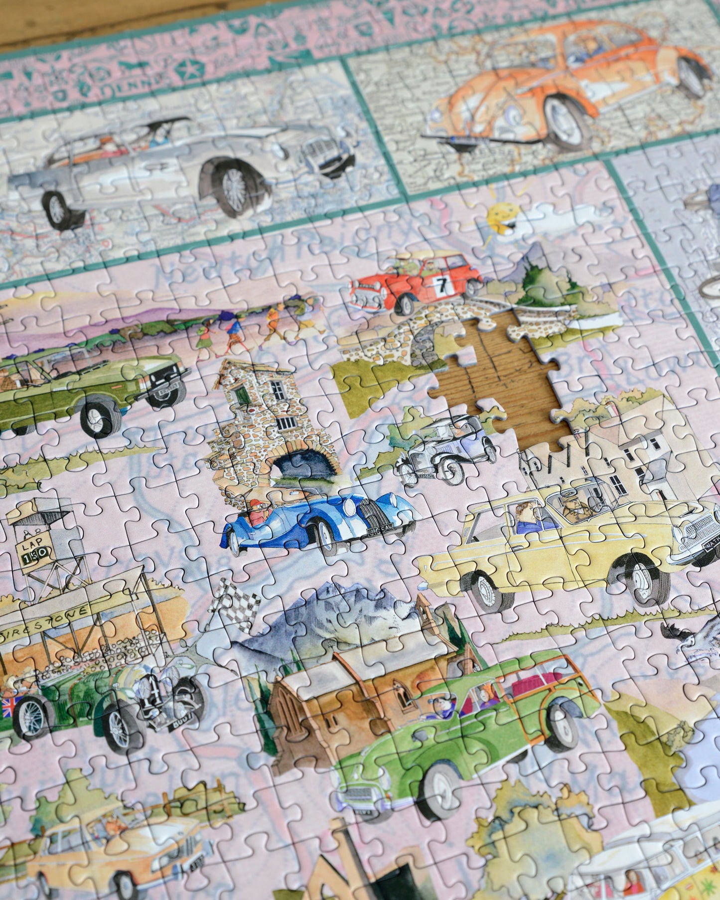 Tim Bulmer - Cars 1000 Piece Jigsaw Puzzle