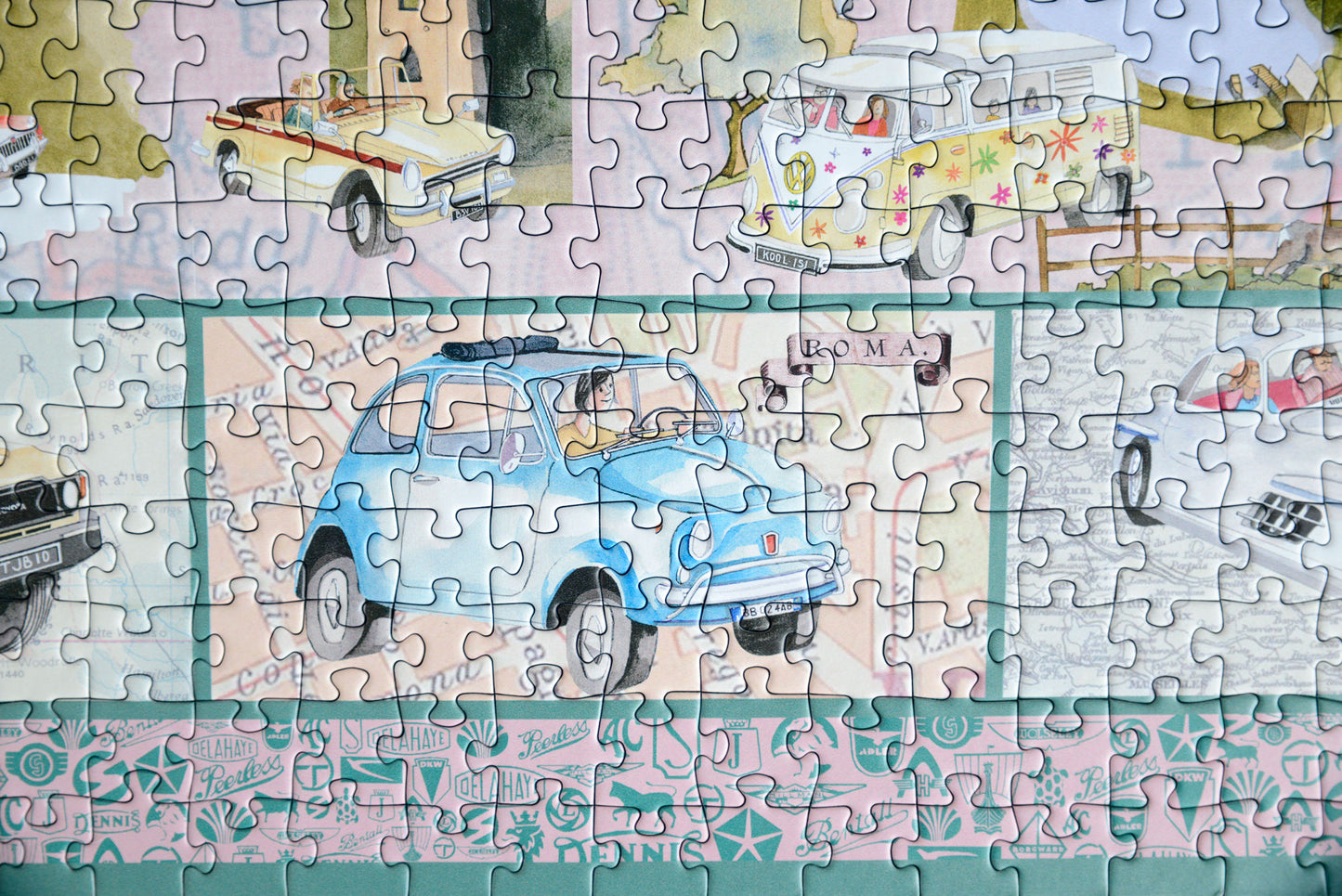 Tim Bulmer - Cars 1000 Piece Jigsaw Puzzle