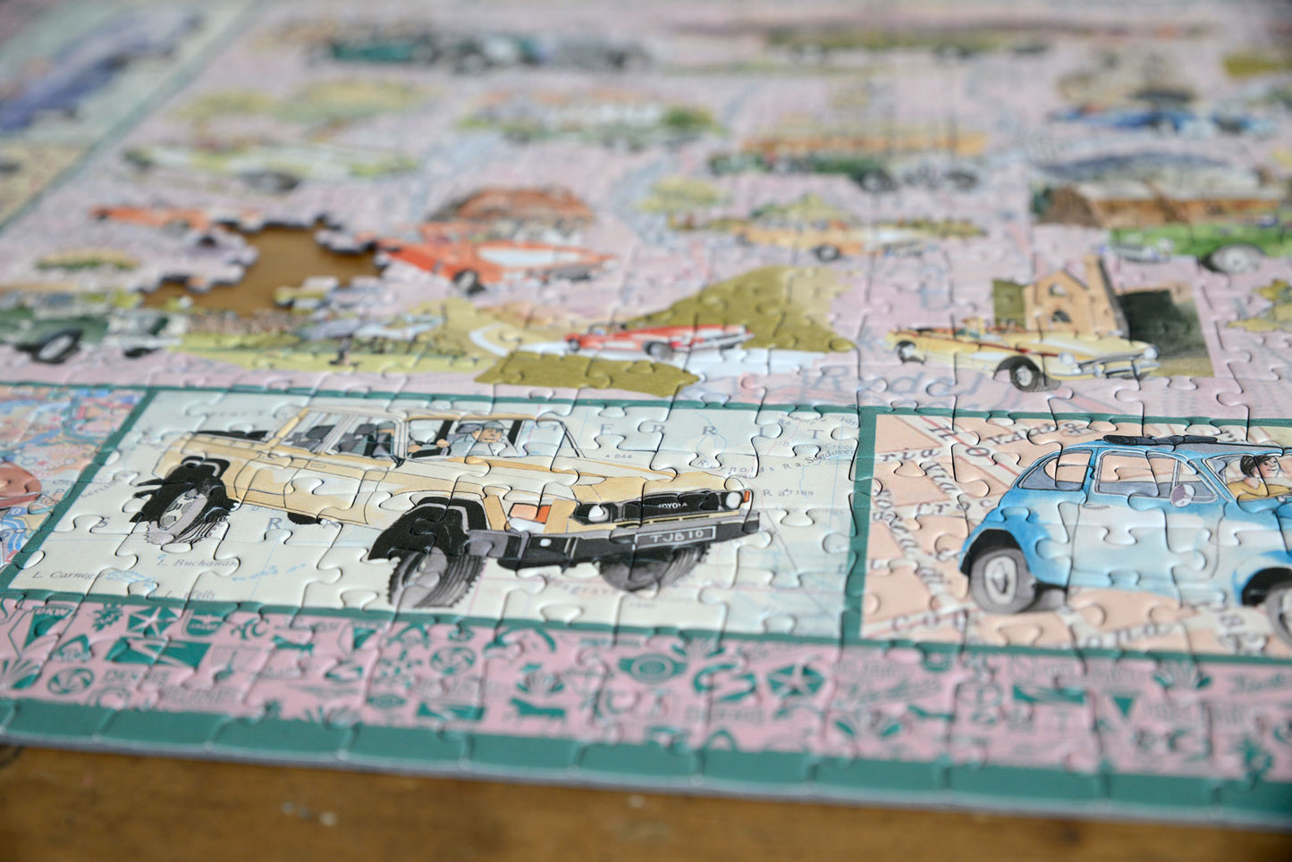 Tim Bulmer - Cars 1000 Piece Jigsaw Puzzle