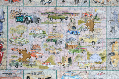 Tim Bulmer - Cars 1000 Piece Jigsaw Puzzle