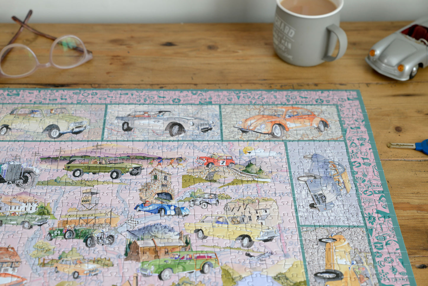 Tim Bulmer - Cars 1000 Piece Jigsaw Puzzle