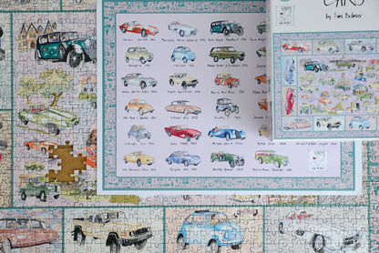 Tim Bulmer - Cars 1000 Piece Jigsaw Puzzle