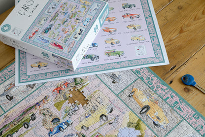 Tim Bulmer - Cars 1000 Piece Jigsaw Puzzle