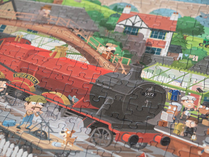 Little Chuffing 1000 Piece Jigsaw Puzzle