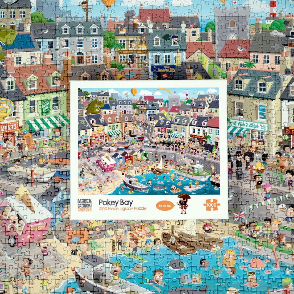 Pokey Bay 1000 Piece Jigsaw Puzzle