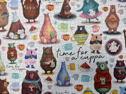 Catherine Redgate Bears 2 x 1000 Piece Jigsaw Puzzle Bundle