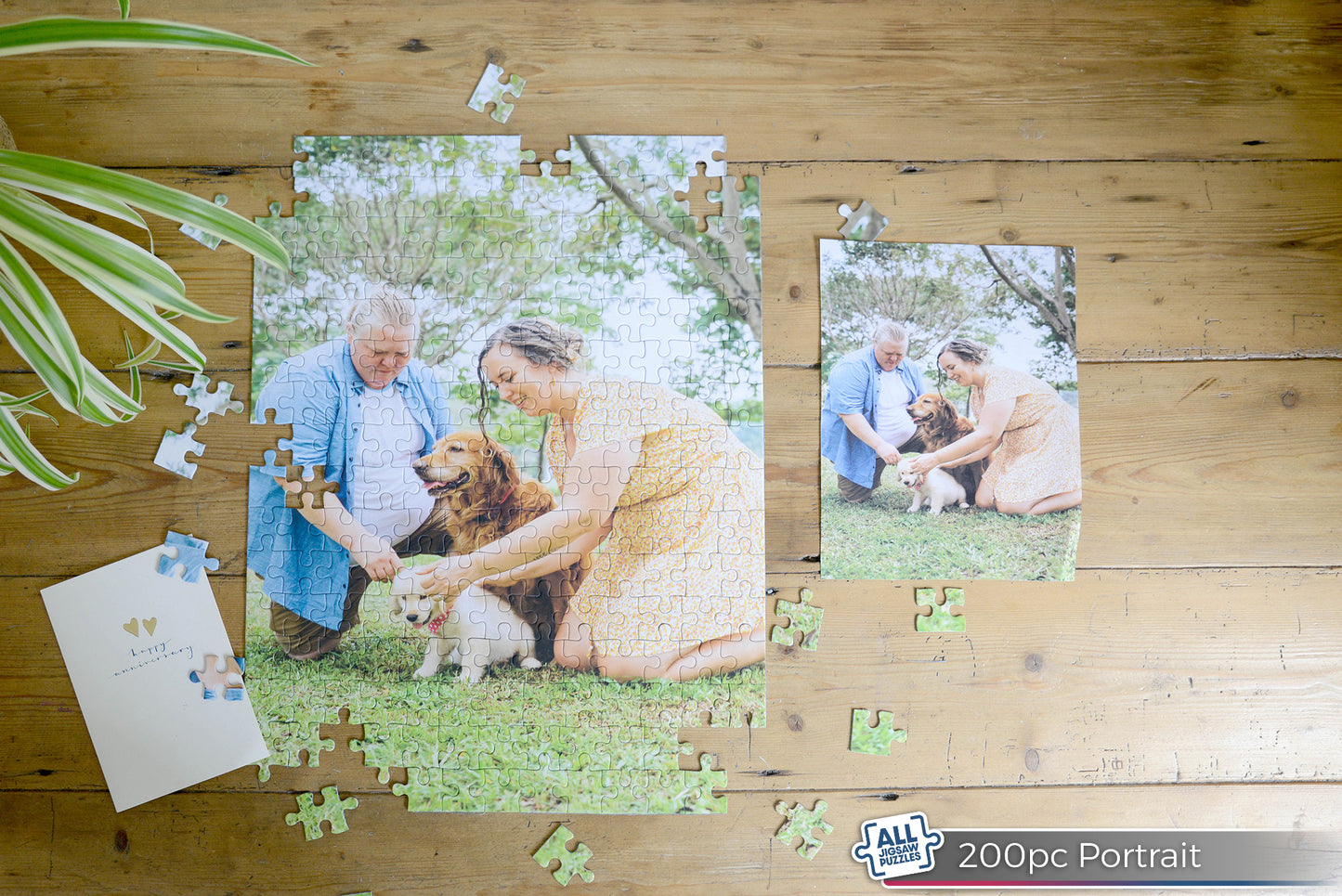 Personalised Photo Jigsaw Puzzle 1000 / 500 / 400 / 100 Pieces