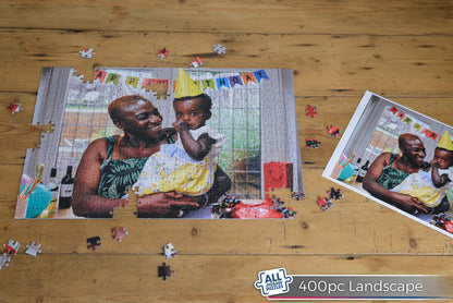 Personalised Photo Jigsaw Puzzle 1000 / 500 / 400 / 200 / 100 Pieces