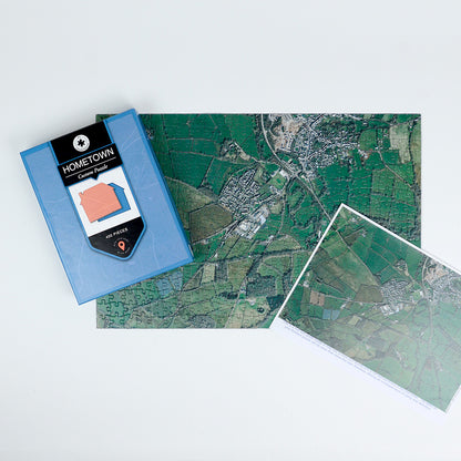 Hometown Personalised UK Map Jigsaw Puzzle
