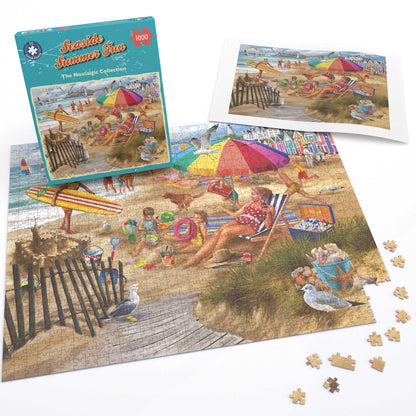 Seaside Summer Fun 1000 Piece Jigsaw Puzzle