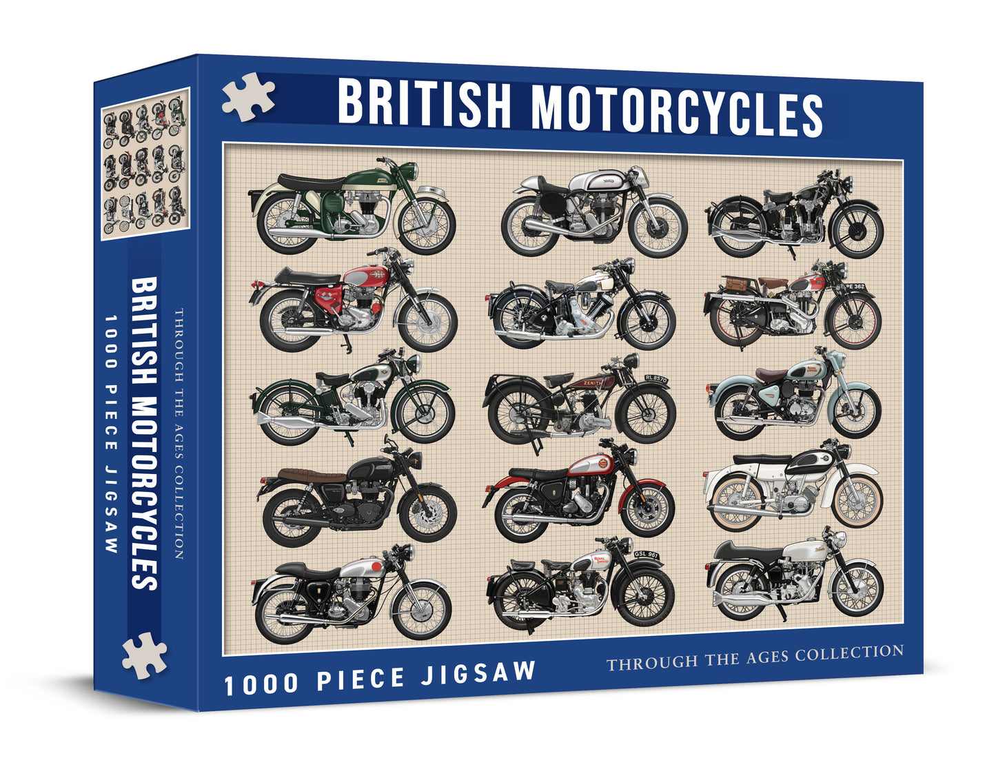 British Motorcycles 1000 Piece Jigsaw