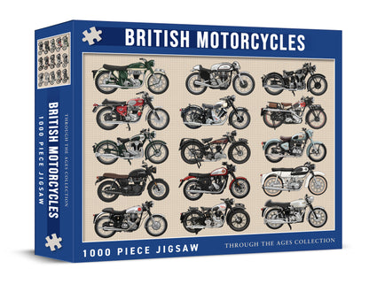 British Motorcycles 1000 Piece Jigsaw