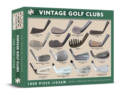 Vintage Golf Clubs 1000 Piece Jigsaw Puzzle