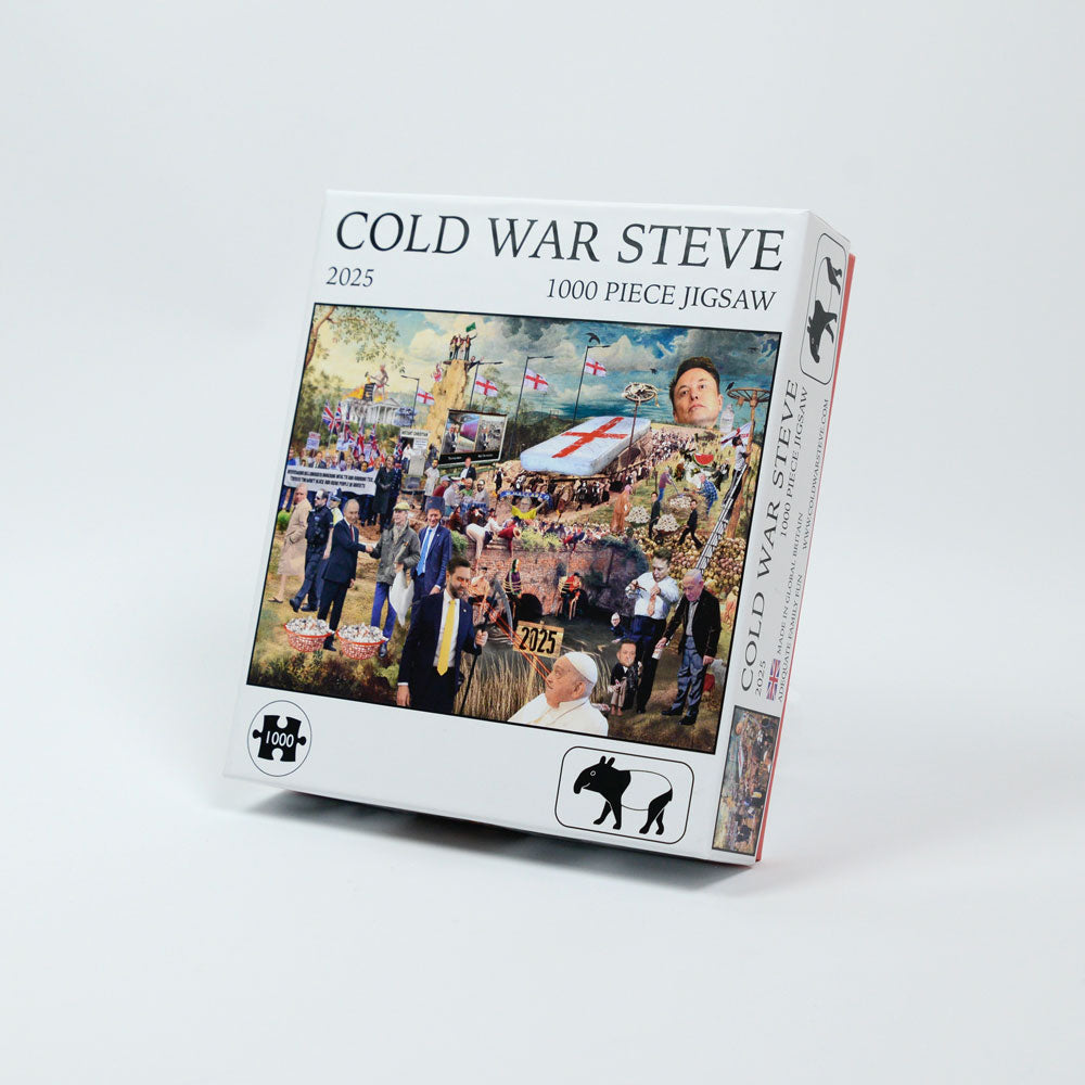 PRE-ORDER Cold War Steve  '2025' 1000 Piece Jigsaw Puzzle