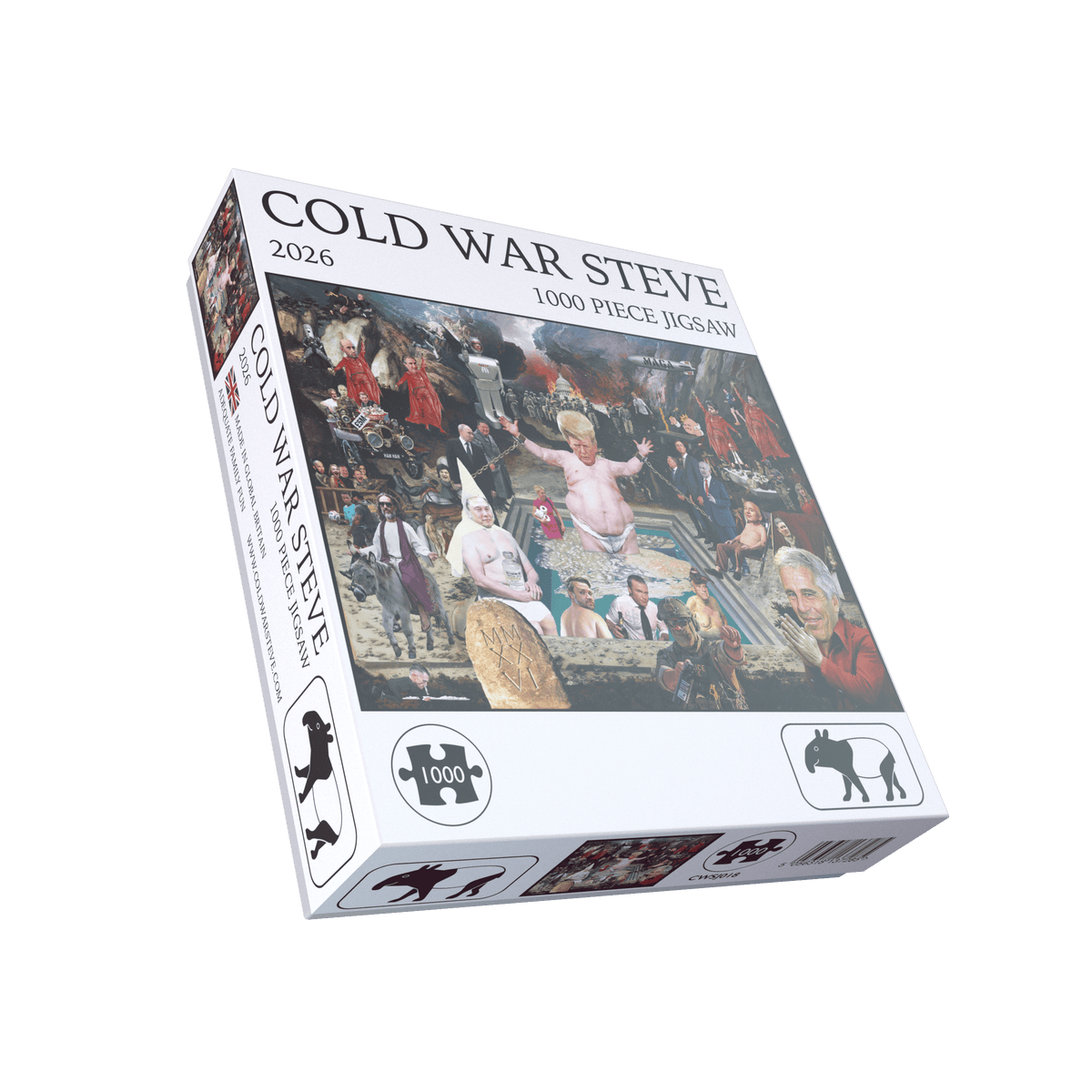 PRE-ORDER Cold War Steve '2026' 1000 Piece Jigsaw Puzzle