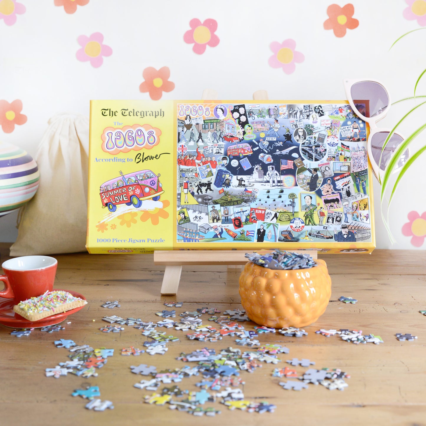 The Telegraph 1960s According to Blower 1000 or 300 Piece Jigsaw Puzzle