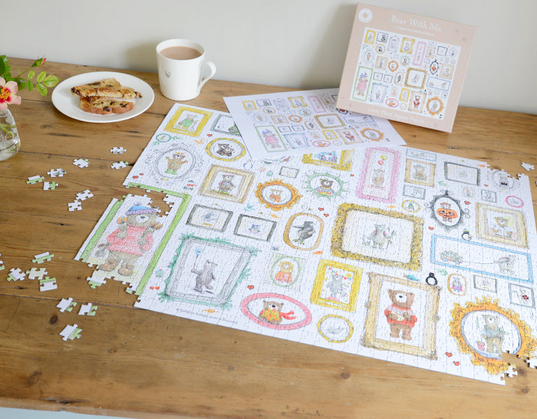 Catherine Redgate Bears 2 x 1000 Piece Jigsaw Puzzle Bundle