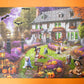 Dogs at a Haunted House 1000 or 500 Piece Jigsaw Puzzle