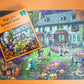 Dogs at a Haunted House 1000 or 500 Piece Jigsaw Puzzle