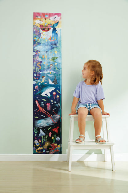 Ocean Life Glow In The Dark 200 Piece Jigsaw Puzzle